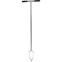 Talentools – Grondboor – Verzinkt staal – 7 cm – Rubberen handvatten