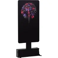 Lemax Kerstfiguur Rood wit & blauw vuurwerk 4,5V
