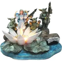 Luville Efteling Indische waterlelie | 3x AA | 13,5 x 10,5 x 10,5 cm