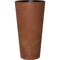 Prosperplast 27l Tubus Slim Corten Collection 30x30x57.2 Cm Bloempot