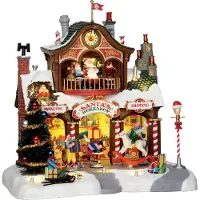 Lemax Kersthuisje Santa's workshop
