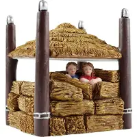 Peha Dickensville Elfsteden Kerstdorpminiatuur Hooiberg 10 X 10 X 11 Cm