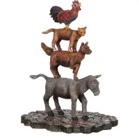 Luville Bremer stadsmuzikanten l7.5b6h10cm
