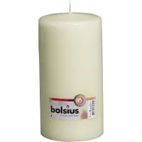 Bolsius Stompkaars 200/98mm Ivoor Beige beige Wax Kaars