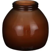 Mica Decorations Vaas Civita Bruin D 21 H 20 Cm