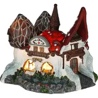 Luville Efteling Huis van de Kabouters (miniatuur) werkt op batterijen