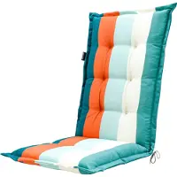 Madison Tuinkussen Hoge Rug Vivero Blauw 123 X 50 Cm