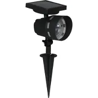 Luxform - Montana - Solar Intelligent Hybride - Prikspot - Zwart - 50 Lumen - Werkend op zonne energie