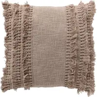 Dutch decor Sierkussen Fara Beige 45 X 45 Cm