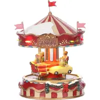 Luville Kerst kersthuisje little carousel