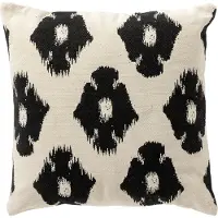 Dutch decor Sierkussen Rico Geometisch Zwart 45 X 45 X 10 Cm