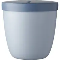 Mepal Snackpot Ellipse 500 ml - Nordic blue - Fruitbakje - Snackbakje - Fruitbakje - Snackbakje