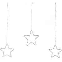 Anna's Collection Lichtgordijn Met 186 Lampjes Classic Warm 90 X 80 Cm