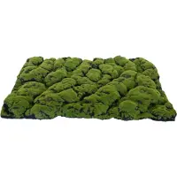 My Village Kunst mos mat groen-bruin Grof 70X50 cm kerst
