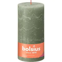 Bolsius Dinerkaars Shine Groen 125 Uur D 10 H 20 Cm