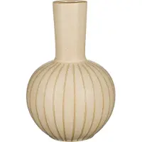 Mica Decorations Vaas Holm Beige D 34 H 52 Cm