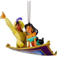 KurtAdler Aladdin kerstbal Aladdin en Jasmine Disney
