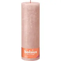 Bolsius Dinerkaars Shine Roze 200 Uur D 10 H 30 Cm