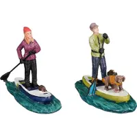 Luville Paddle boarding 2 stuks l10xb5xh7,5 cm