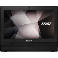 MSI PRO 16T 10M-228XDE All-in-One 15,6" Touch Display, Intel 15,6" aanraakscherm, Intel Celeron 5205U, 4 GB RAM, 250 GB SSD, oOS