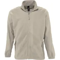 Sols Heren North Full Zip Outdoor Fleece Jacket (Touw)