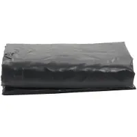 vidaXL Afdekkleed, zwart, 1x2,5 meter, 650 g/m²