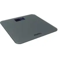 Perel Personenweegschaal - Digitaal - max. 180 kg omgekeerd lcd-scherm grijs