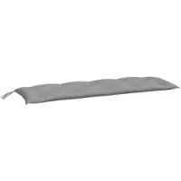 vidaXL Tuinbankkussens 2 st 150x50x7 cm oxford stof grijs