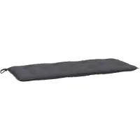 vidaXL Tuinbankkussen 120x50x7 cm oxford stof antracietkleurig
