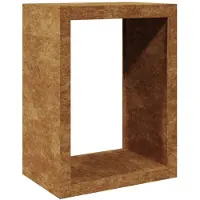 vidaXL Houtopslagrek, 60x40x80 cm, weerbestendig staal
