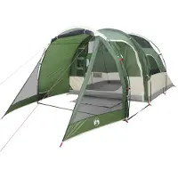 vidaXL - Tunneltent - 4-persoons - waterdicht - groen