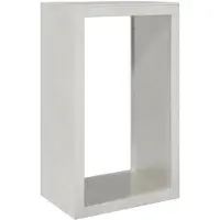vidaXL Haardhoutrek 60x40x100 cm roestvrij staal