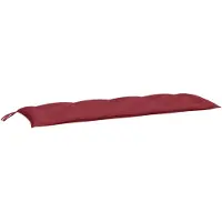 vidaXL Tuinbankkussen 150x50x7 cm oxford stof wijnrood