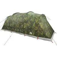 vidaXL Tunneltent 6-persoons waterdicht camouflage