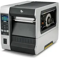 Zebra ZT620, 12 dots/mm (300 dpi), peeler, rewind, disp. (kleur), RTC, ZPL, ZPLII, USB, RS232, BT, Ethernet
