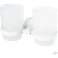 Haceka Bekerhouder Rondi Dubbel Glas Wit