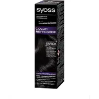 Syoss Set van 3 color refresher in 3 minuten zwart voor mooi haar / grijs dekkend