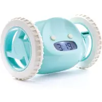 Clocky - Alarm Klok op Wielen - Lichtblauw - CL-BLUE