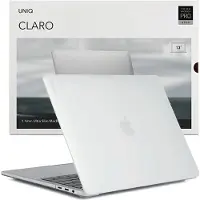 Uniq Het unieke geval van de Husk Pro Claro MacBook Pro 13 (2020) is duidelijk (13", Appel), Laptoptas, Transparant
