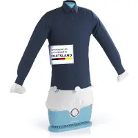 DS Produkte Strijkijzer met timerfunctie voor overhemden & blouses - Blauw