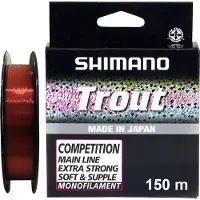 Shimano Trout Competition Mono | 150m 0.185mm Rood