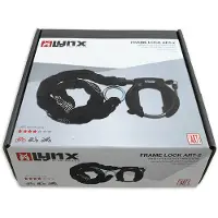 Lynx Art 2 ringslot met ketting lazo