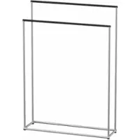 DECOR WALTHER Handdoekenrek Mikado TEC HT Mat RVS Mat Zwart