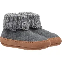 Bergstein Meisjes Pantoffels Cozy Lux - Grijs - Maat 28