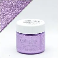 Angelus Glitterlites - Lila - 29,5 ml Glitter verf voor leer (Lavender Lace)