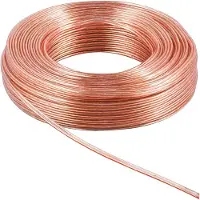 S-Impuls LS-Kabel, 2x2,5qmm, 0,25ziger, transp.CCA 100m