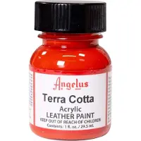 Angelus Leather Acrylic Paint - textielverf voor leren stoffen - acrylbasis - Terracotta - 29,5ml
