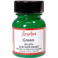 Angelus Leather Acrylic Paint - textielverf voor leren stoffen - acrylbasis - Green - 29,5ml