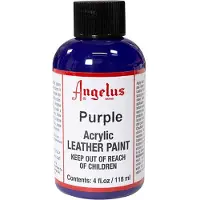 Angelus Leather Acrylic Paint - textielverf voor leren stoffen - acrylbasis - Purple - 118ml
