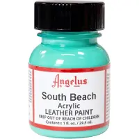 Angelus Leather Acrylic Paint - textielverf voor leren stoffen - acrylbasis - South Beach - 29,5ml